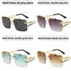 Metal Frame Sunglasses Men Women Polarized Uv Blocker For Outdoors And Driving