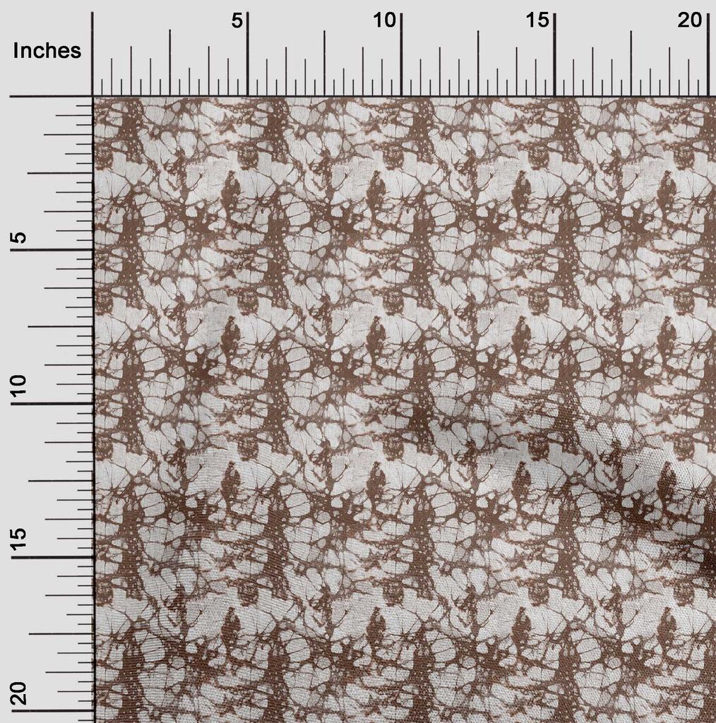 oneOone Хлопковая гибкая коричневая ткань Aian Batik Швейная ткань по ярдам Печатная одежда своими руками Швейные принадлежности 40 дюймов