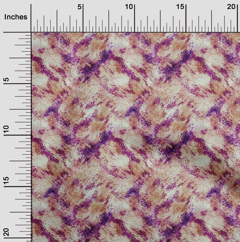 oneOone Cotton Flex Brown Fabric Texture Diy Clothing Quilting Fabric Print Fabric By Yard 40 Inch