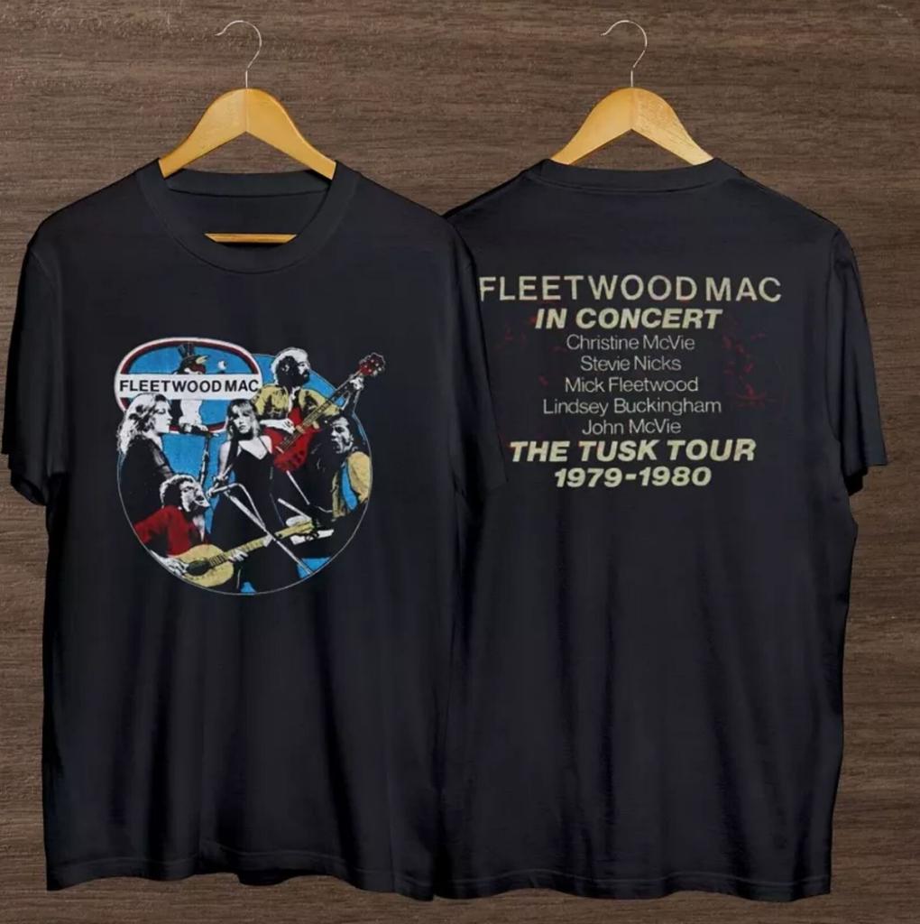 Футболка Fleetwood Mac Tusk Tour Хлопок Унисекс Размер S5XL Для фанатов