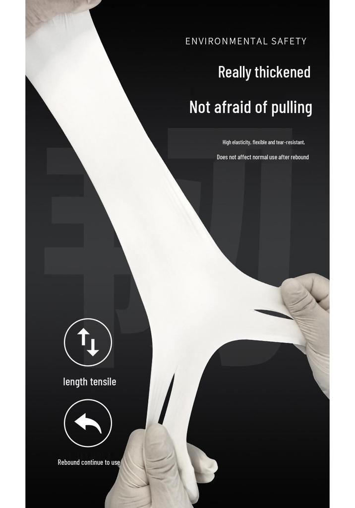 Hermes Sterile Latex Gloves - Powder-Free, Textured, Individually Packaged for Beauty and Cleaning