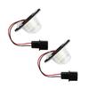 18 Led Car Number License Plate Lights Assembly Pure 6000K For Cr-V Fr-V Stream 12V Smd Number Lamp Led License Plate Light
