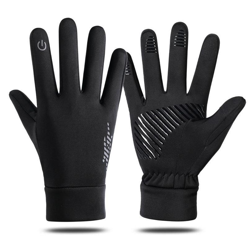 Men Women's Insulated Winter Gloves Touchscreen Compatible Water & Wind Resistant Running Cycling Driving Fishing Skiing Hiking