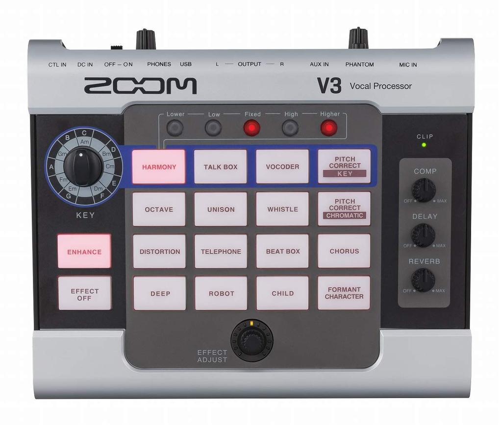 ZOOM V3 Voice Changer Вокальный процессор Голосовые эффекты Игровые комментарии Интерфейс потоковой передачи звука