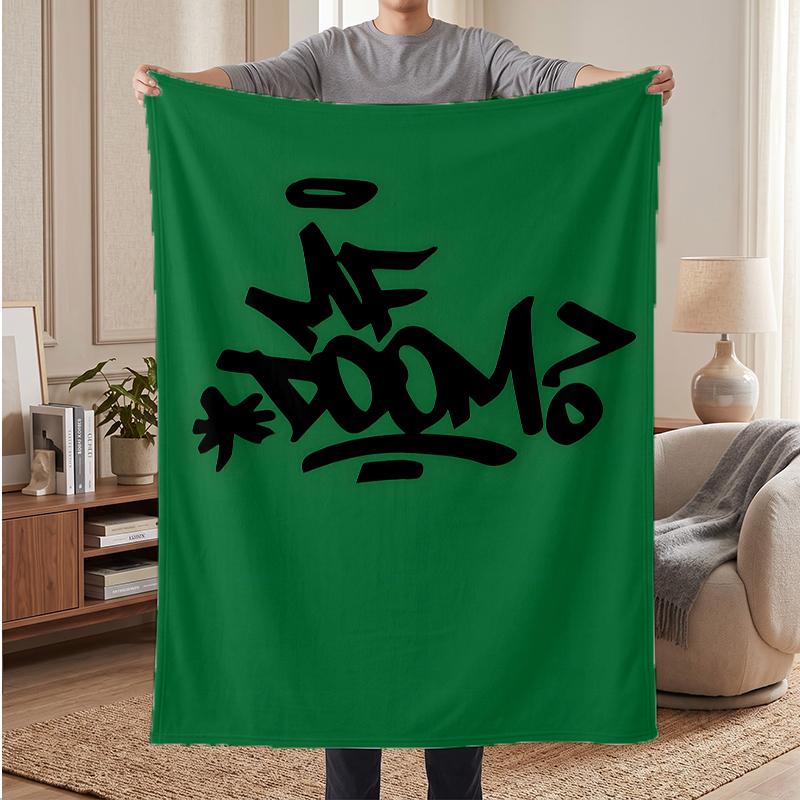 MF DOOM Soft Warm Flannel Blankets Comfortable Blanket for Home Decoration Gifting