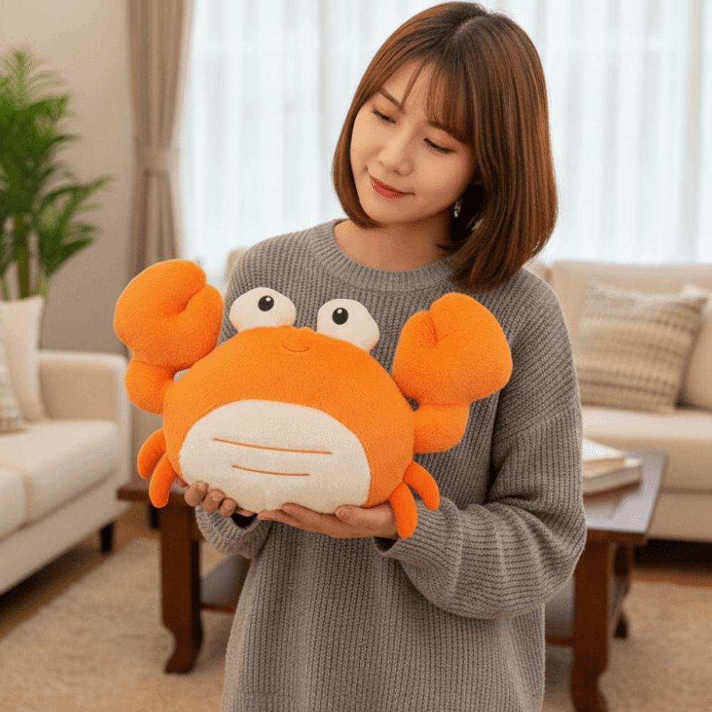 Simulation Crab Plush Toys PP Cotton Sea Crab Plush Dolls Animal Lobster Dolls New Year