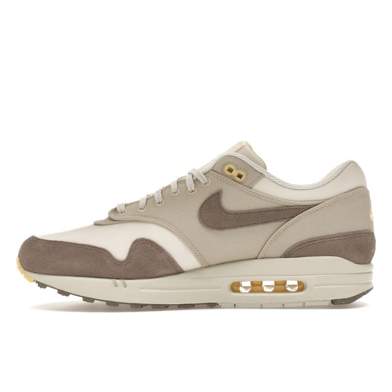 Nike Air Max 1 Premium Light Bone Cave Stone унисекс кроссовки кремовые IB6390-001