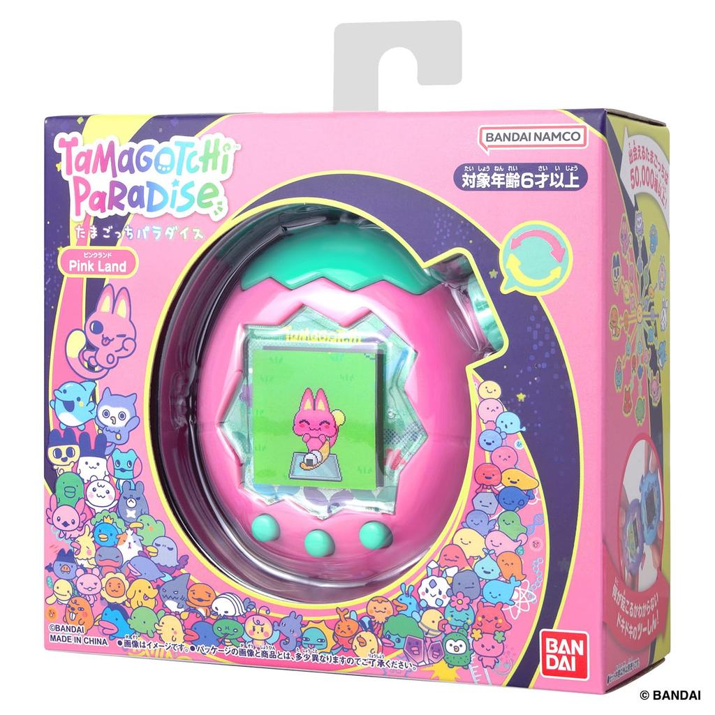 Tamagotchi Paradise Розовая страна Покупка Tama Labo Tama Labo Файл Возраст 6 лет и старше Tamagotchi Paradise [BANDAI] - (Ранний бонусный стикер Хо-Хотчи &