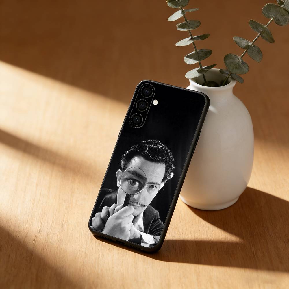Artist S-Salvador Dalí  Phone Case For Samsung Galaxy A91,80,73,72 ,71,53,52,32 ,31,22,21s,20,Soft Black Case