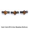 Retro Style Stone Ring White Crystal Finger Ring Newest Handmade Jewelry  Gift For Women