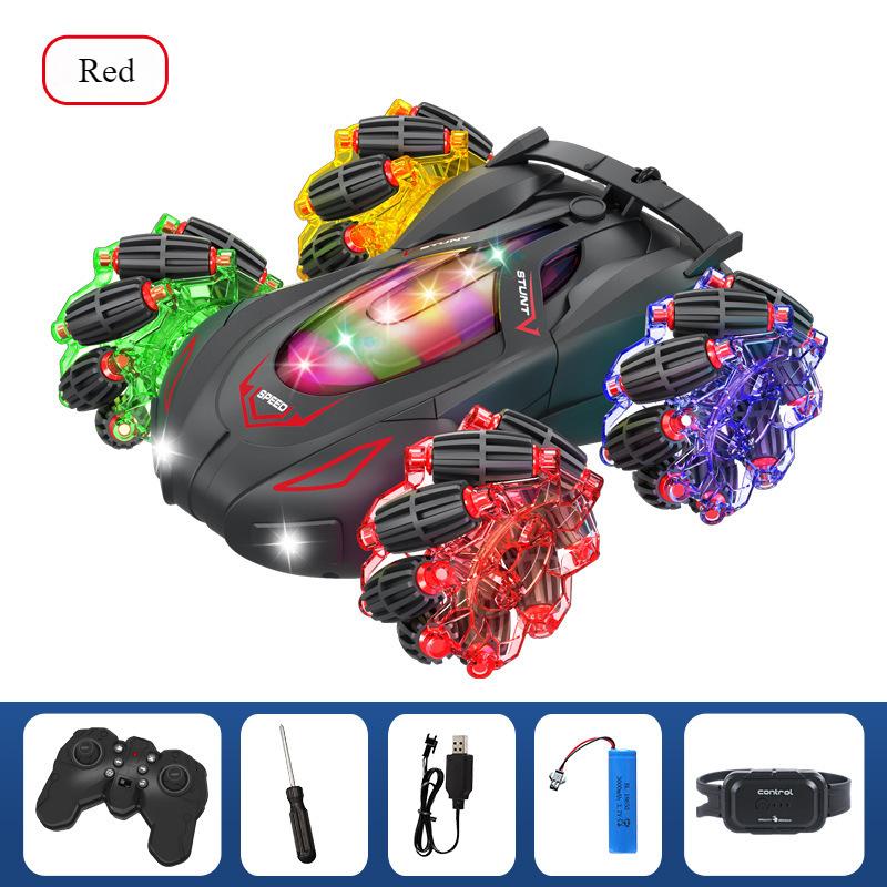 RC Cars Stunt Car, распознающий жесты, вращающийся на 360° автомобиль с дистанционным управлением, крутыми огнями и музыкой, автомобиль Spray Drift с ручным управлением, 2.4Ghz RC Car,