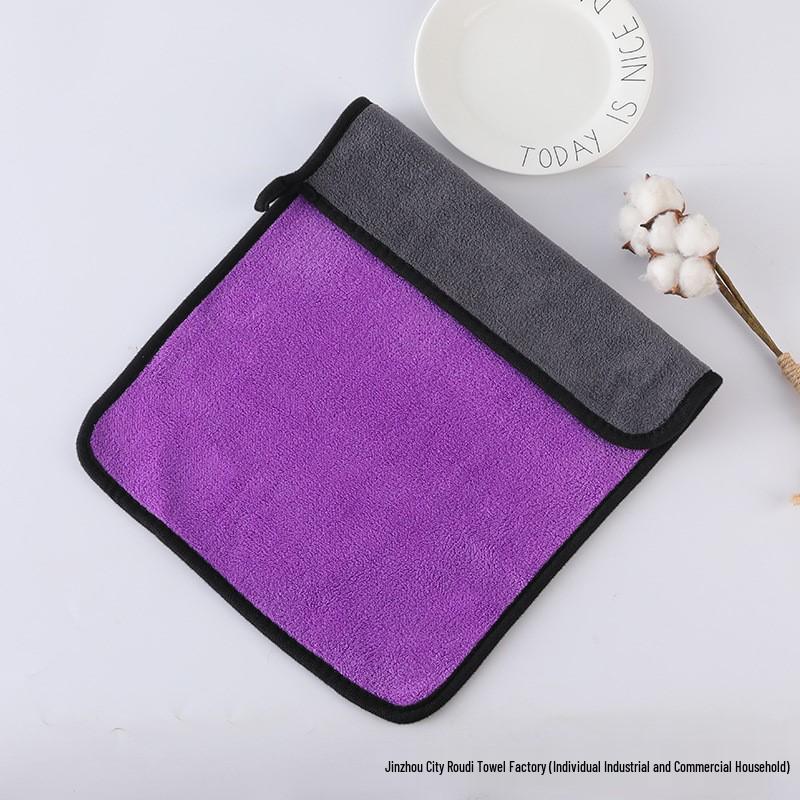 Настраиваемое двухстороннее полотенце из микрофибры для мытья автомобиля