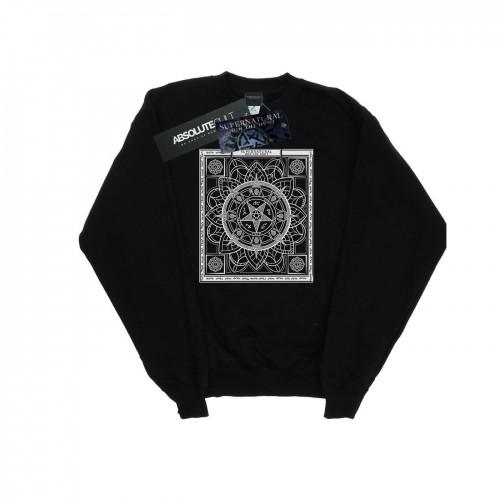 Supernatural Womens/Ladies Pentagram Pattern Sweatshirt