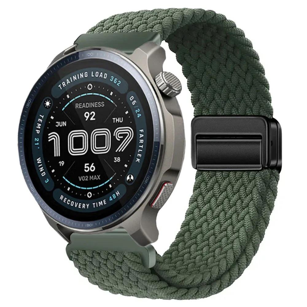 22 мм 20 мм Нейлоновый ремешок для Amazfit Balance 2 1 Спортивный браслет для Amazfit Helio/Active 2/Bip 6 5/GTR4 3/GTS 4 mini 3 Аксессуары