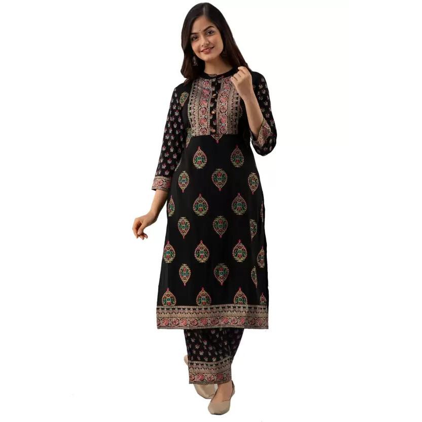 Женский дизайнерский этнический комплект курти из искусственного шелка, красивый комплект сальвар-камиз, курта, одежда SC-2130