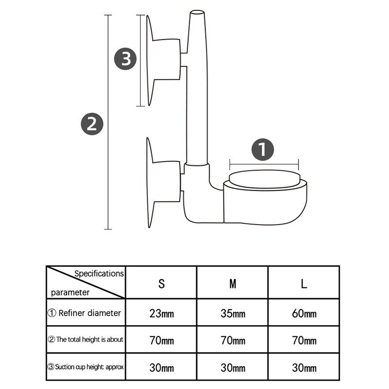 Тихий Нано-диффузор кислорода с крошечными пузырьками Газовый диск Аэратор для аквариума Атомайзер Аквариумный воздушный камень Диффузор с высоким содержанием растворенного кислорода