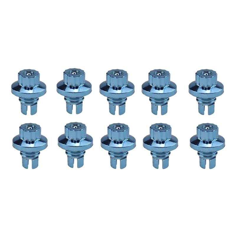 10 шт./компл. Гайки-заклепки для колес Колпачки Для универсальной крышки Губа Винт Болт Шины Крышка обода Украшение Замена Аксессуары для стайлинга автомобиля