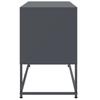 TV Stand Anthracite Grey 100.5 x 39 x 60.5 cm Steel