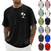 Men's Hawaii Printed T-Shirt Men's Loose Casual Short Sleeve Top
