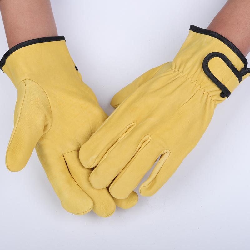Сварочные перчатки из овчины, устойчивые к аргоновой дуге — дышащие, износостойкие, не дающие ожогов, гибкая изоляция для обслуживания сварщиков