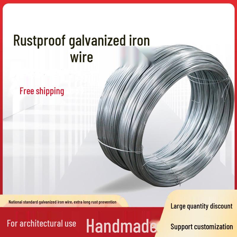 Rustproof Galvanized Soft Iron Wire for Greenhouses