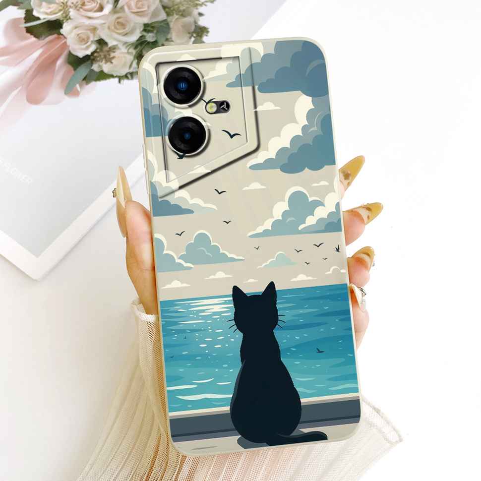 Для Tecno Pova Neo 3 Чехол КНИГА Подсолнух Мягкий Силиконовый Задний Чехол Для Tecno PovaNeo3 Neo3 LH6n Защитный Чехол Capa