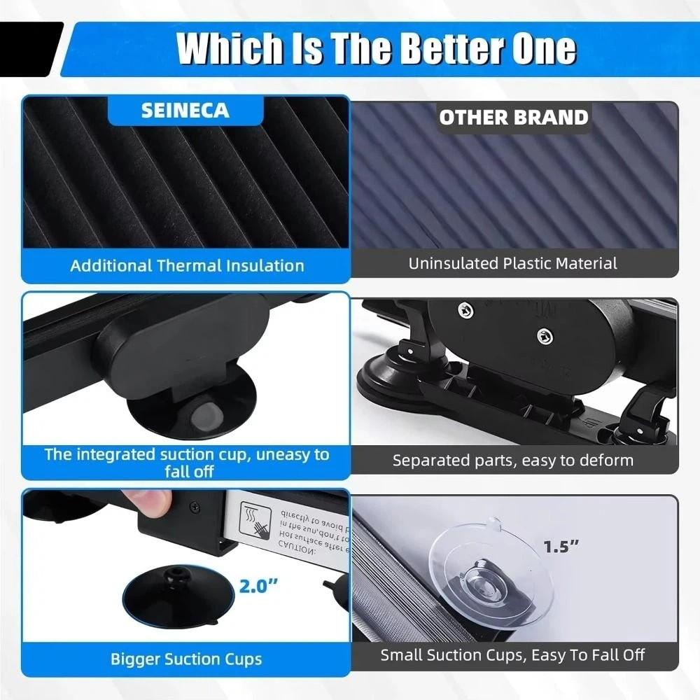 Retractable Set Car Sunshade Automatic Telescopic Windshield Sun Shade Auto Parasol UV Blocking