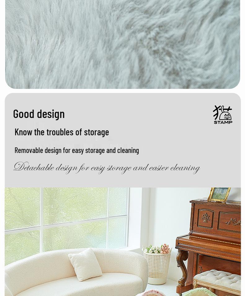 Уютная плюшевая кровать для кошек и собак: Круглогодичный полузакрытый дизайн раковины для тепла и комфорта