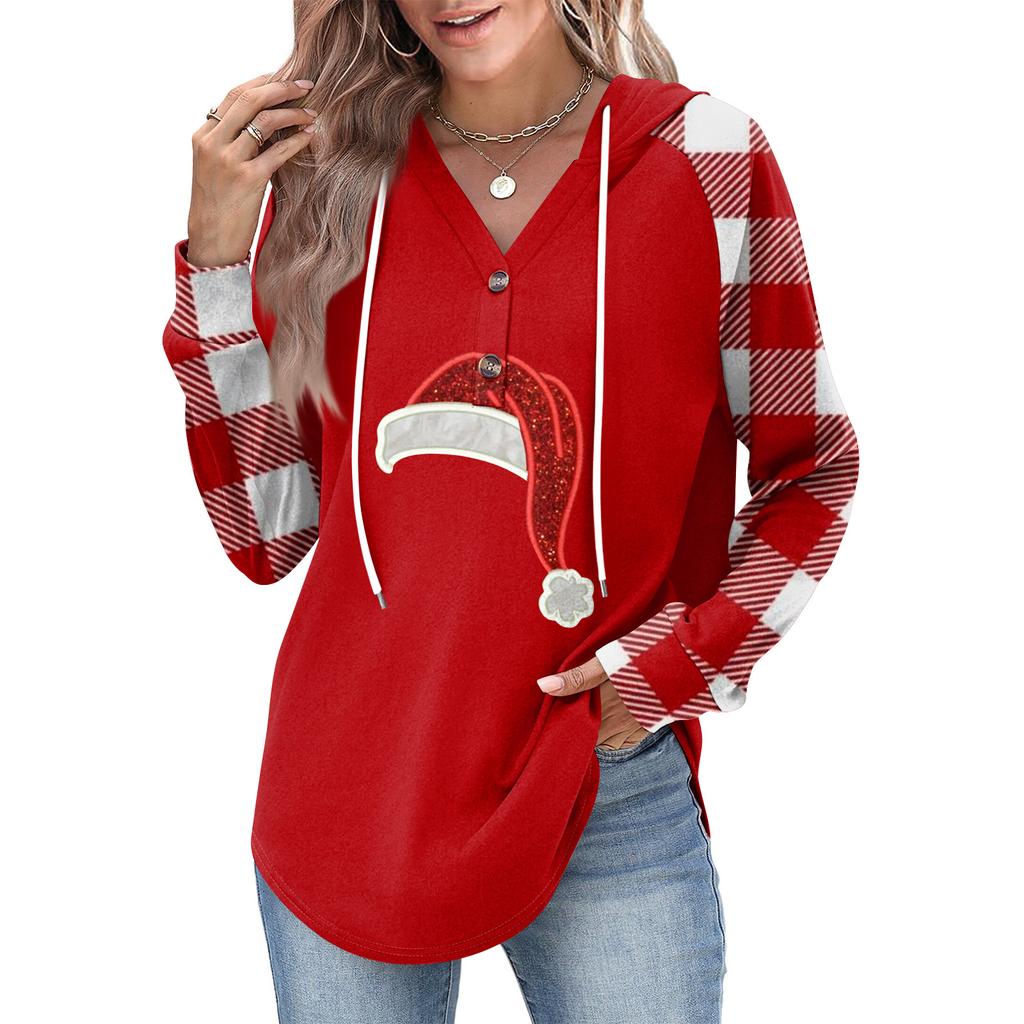 Женская мода, женский легкий пуловер с длинными рукавами и карманами, толстовка с капюшоном в стиле консервативного стиля