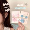 3pcs/Set Ocean Series Shell Starfish Hair Clips Pearl Barrette Princess Headdress  Hair Accessories