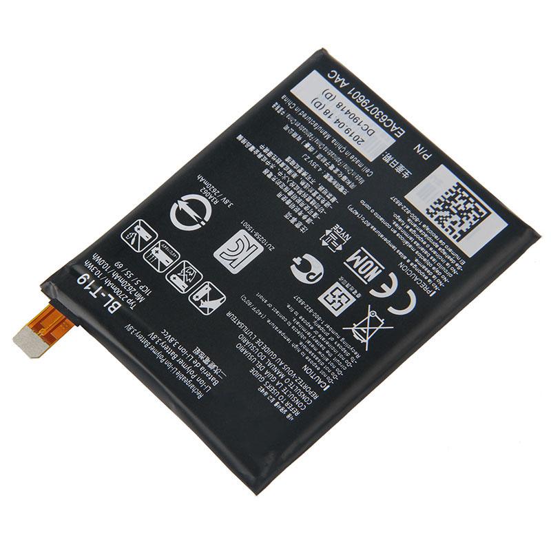 Оригинальный внутренний аккумулятор BL-T19 для LG Nexus 5X H798 H791 H790 BLT19 2700 мАч
