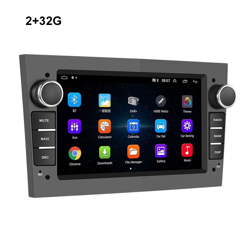 7" Автомагнитола для Vauxhall Opel Astra Corsa для Apple Carplay Car Radio Stereo GPS Android 13 Автомобильный мультимедиа Автомобильный экран