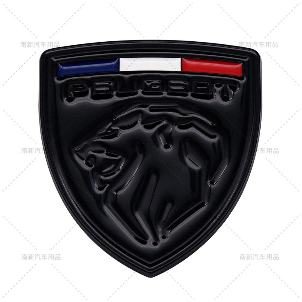 Metal Car Fender Side Emblem Rear Trunk Lion Badge for Peugeot GT LINE 107 308 306 106 Rifter 206 208 307 407 3008 207 2008 508