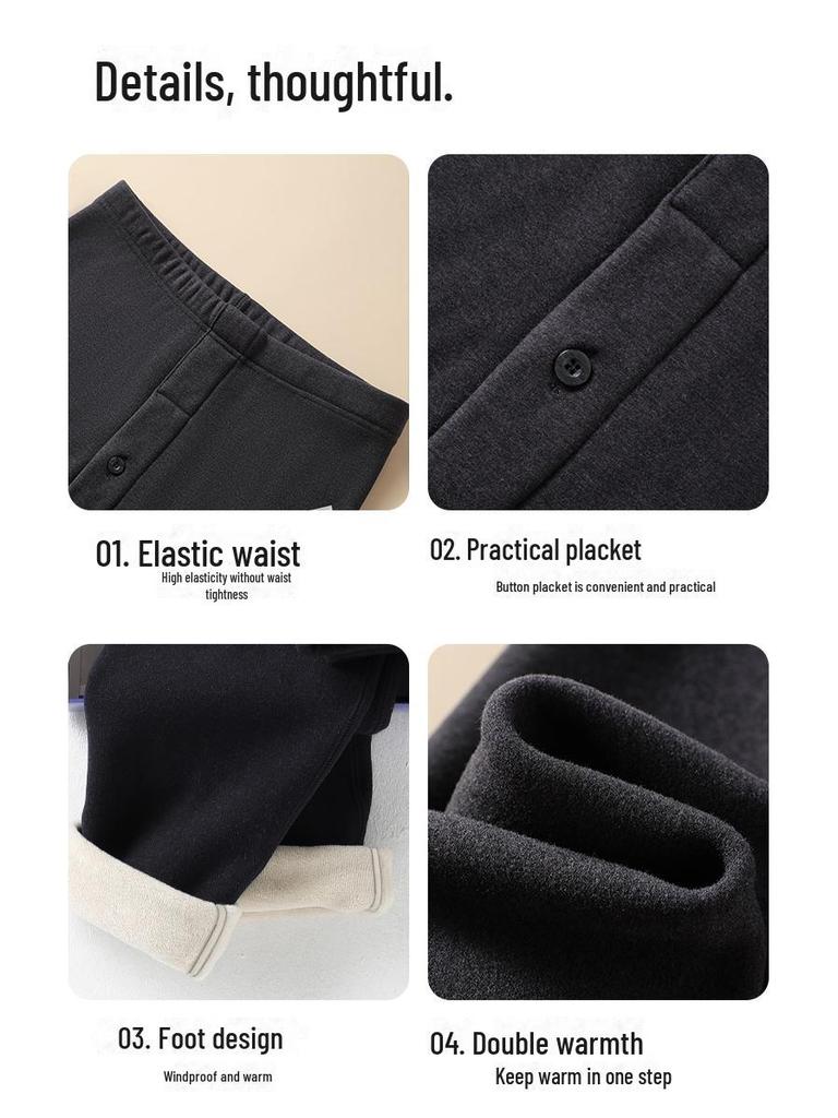 Увлажняющие бархатные леггинсы из шерсти и шелка с высокой талией для мужчин и женщин