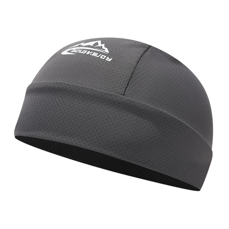 Cooling Skull Cap Ice Silk Cycling Hat Outdoor Sports Quick-Dry Breathable Cap Hiking Fishing Elastic Unisex Design Head Cover