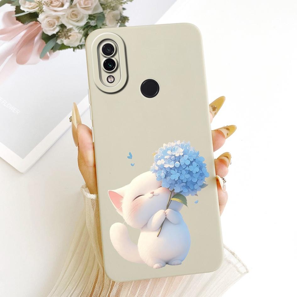 Чехол для Xiaomi Redmi Note 7 Pro Чехол Милый Кот Кролик Мультфильм Мягкий Конфетный Силиконовый Защитный Чехол Для Redmi Note 7 7S Fundas