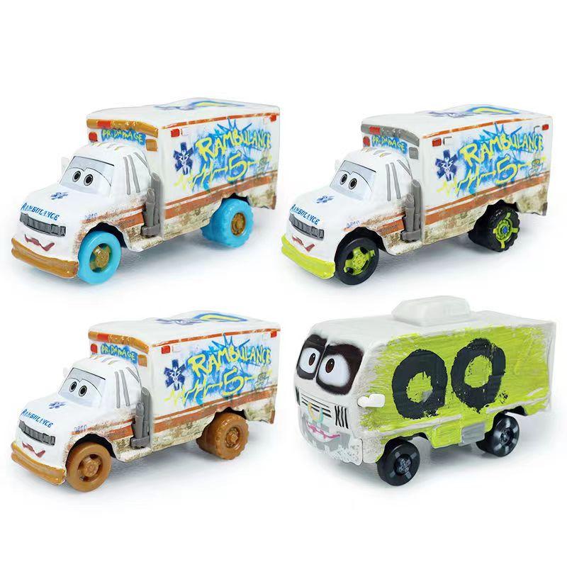 Тачки 3 Дисней Пиксар Др. Повреждение Rambulance Racing Mr. Arvy Машина Детская Игрушка Сплав Игрушечная Модель Детский Подарок