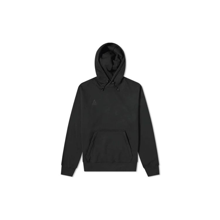 Nike ACG Therma-Fit Флисовый пуловер с капюшоном, черная мужская уличная одежда CT6337-010