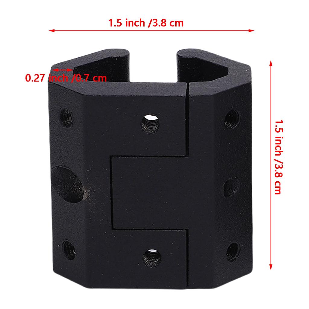 Toolbox Rail Adapter Bracket Toolbox Rail Corner Clip Aluminum Alloy Stainless Steel Rail Clip Replacement for Packout System