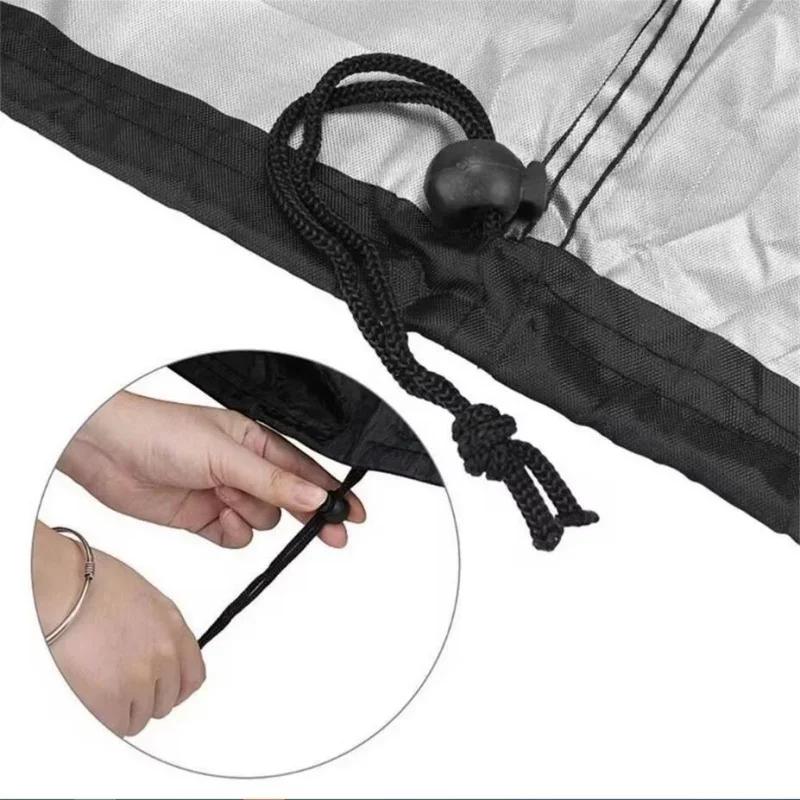 Чехол для барбекю, водонепроницаемый, с защитой от ультрафиолета, чехол для барбекю Weber Heavy Duty Grill Cover с сумкой для хранения для патио, бистро, сада