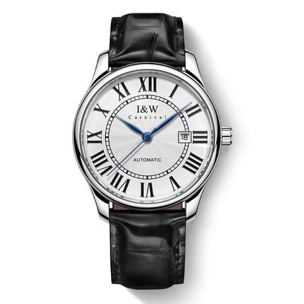 CARNIVAL Brand Fashion Mechanical Watches Luxury Sapphire Calendar Automatic Wrist Watch Waterproof for Man Relojes Para Hombres