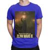Alan wake poster painting Funny 100 Cotton TShirt Alan Wake 2 Tops Tees For Unisex