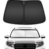 ARISMOTOR Солнцезащитный козырек на лобовое стекло для GMC Sierra 1500 2500 3500 (SLT AT4 Denali) -2025 2026, Подходит для складного переднего оконного солнцезащитного козырька, Защитный козырек,