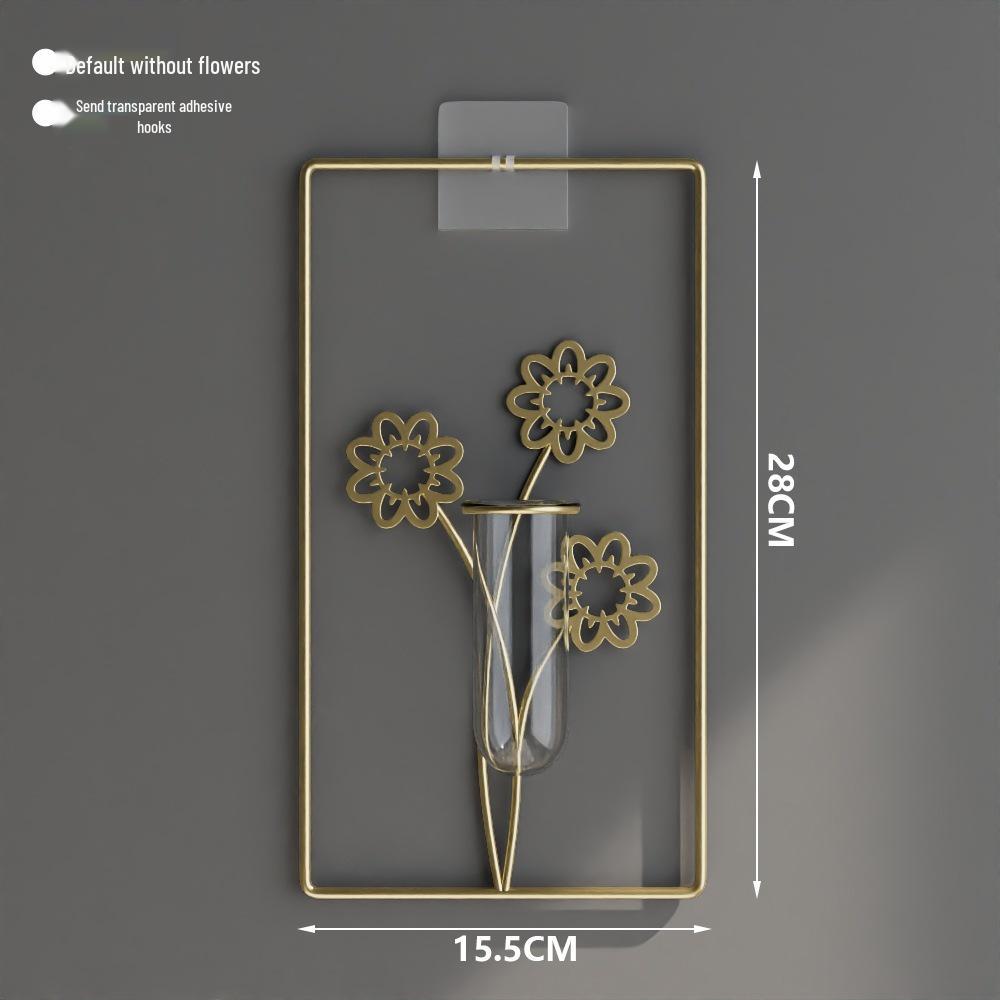 Настенная гидропонная ваза в скандинавском стиле люкс – Современный декор для гостиной без сверления