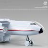 Новая модель самолета Ан-225 Мрия из сплава, большая модель транспортного самолета, металлическая модель для полетов, со звуком и светом, подарок для детей