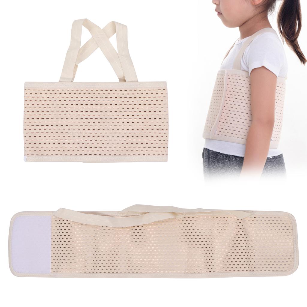 Kid\'s Breathable Chest Belt Broken Rib Brace Rib Support Wrap for Ribs Protection