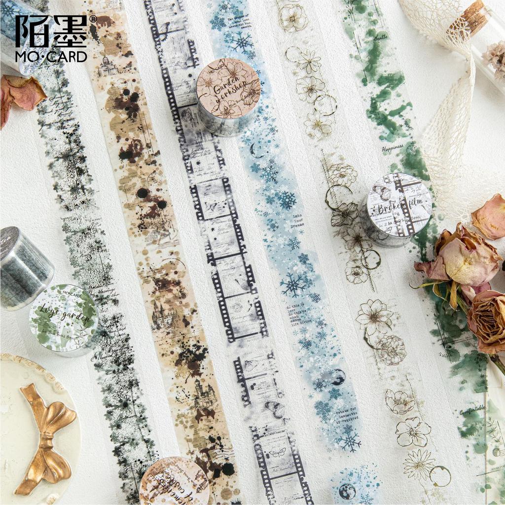 1pcs/1lot Decorative Adhesive tapes Ink marks between papers Scrapbooking DIY Paper Scrapbooking Stickers