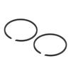 Piston Ring Set of 2 33.3mm X 1.2mm Standard Size Piston Ring Chainsaw Replacement Parts