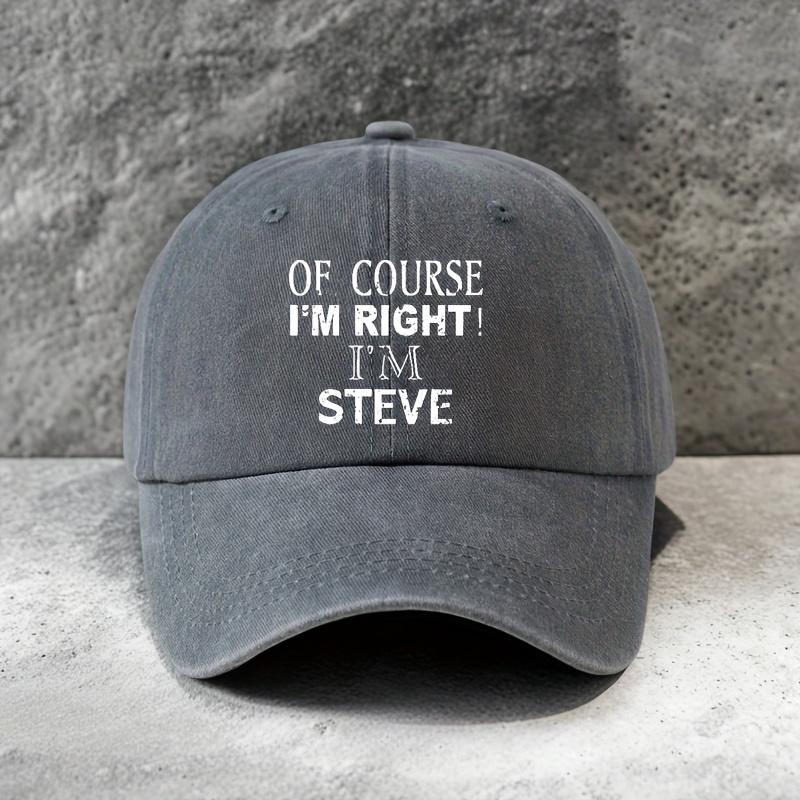 Woven Fabric pc Baseball Cap with Geometric Print Casual Sport Cap for Men Outdoor Activities Fathers Day Birthday Gif