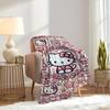 1 шт. Декоративное одеяло в тематике Hello Kitty - сезонный домашний декор, уютное и подходит для машинной стирки, подходит для всех возрастов, идеальный подарок для любой семьи